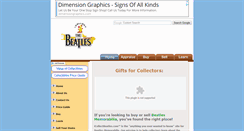 Desktop Screenshot of icollectbeatles.com